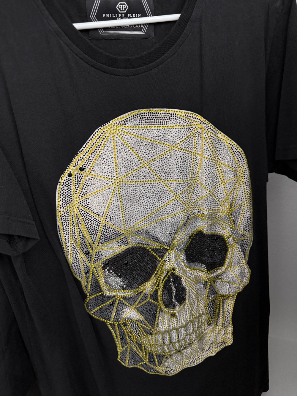 Philipp Plein Black Logo Tag Short Sleeve Tee